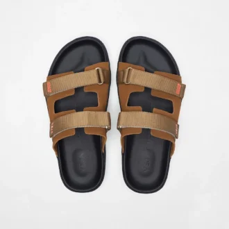 Arpoador Suede Veja X Homecore Cognac Tent Black