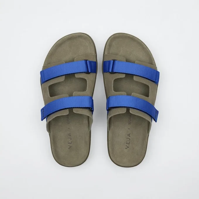 Arpoador Suede Veja X Working Title Kaki