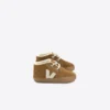 Baby Fured Suede Camel Pierre