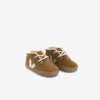 Baby Fured Suede Camel Pierre