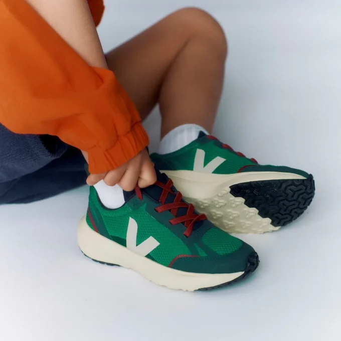 Canary Elastic Laces Alveomesh Emeraude Pierre