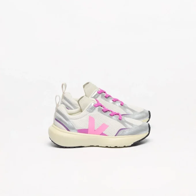 Canary Elastic Laces Alveomesh Gravel Malibu Silver