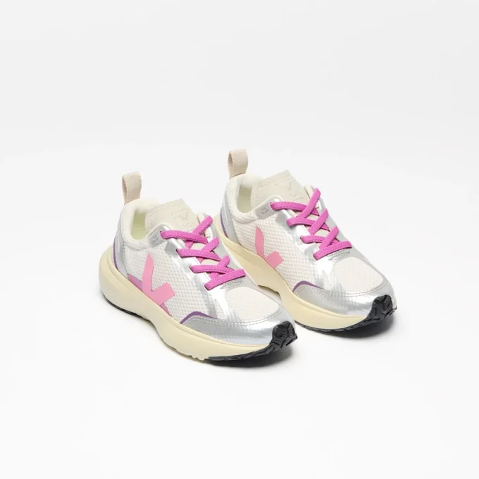 Canary Elastic Laces Alveomesh Gravel Malibu Silver