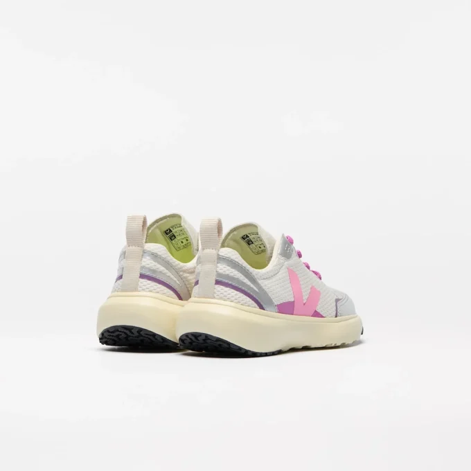 Canary Elastic Laces Alveomesh Gravel Malibu Silver