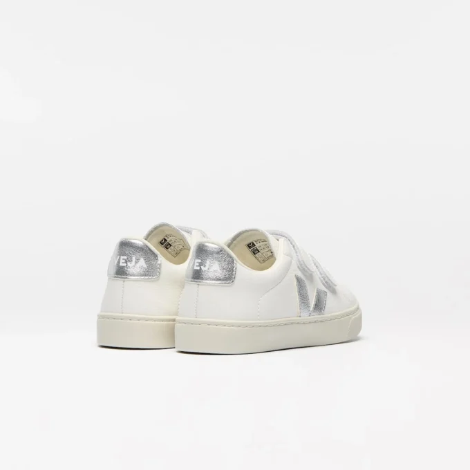 Esplar Leather White Silver