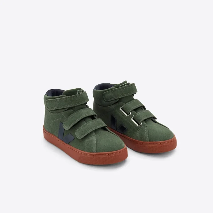 Esplar Mid Suede Mud Nautico Rust Sole