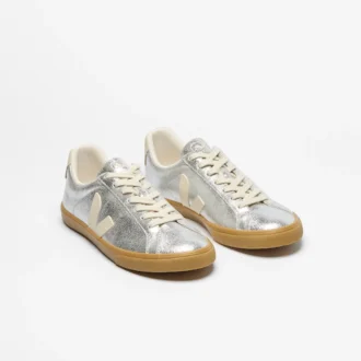 Esplar Suede Silver Pierre Natural