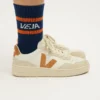 Iconic Socks Cotton Blue White Orange