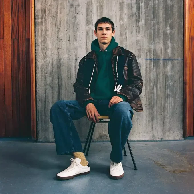 Panenka Leather White Black Bark Panenka Leather White Black Bark