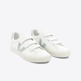 Recife Leather White Matcha