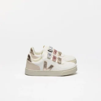 V-10 Leather Multico White Shiny