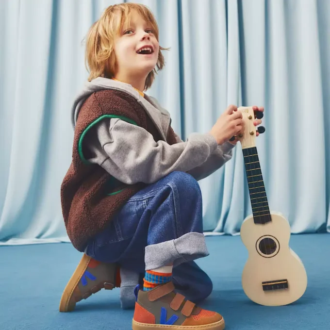 V-10 Mid Suede Multico Mud Paros