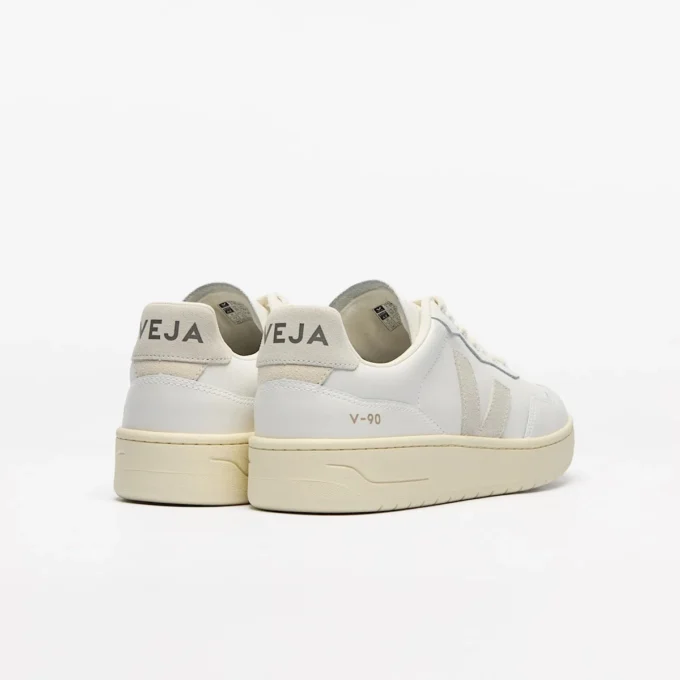 V-90 Leather White Natural V-90 Leather White Natural