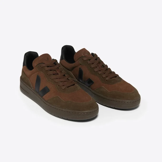 V-90 Suede Walnut Black
