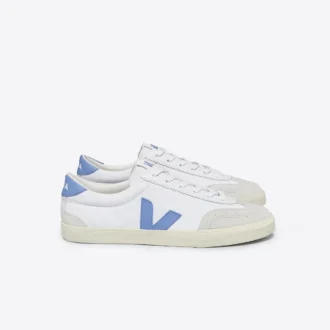 Volley Canvas White Aqua