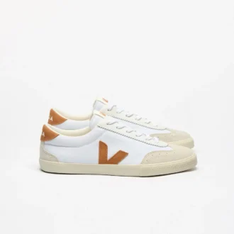 Volley Canvas White Umber