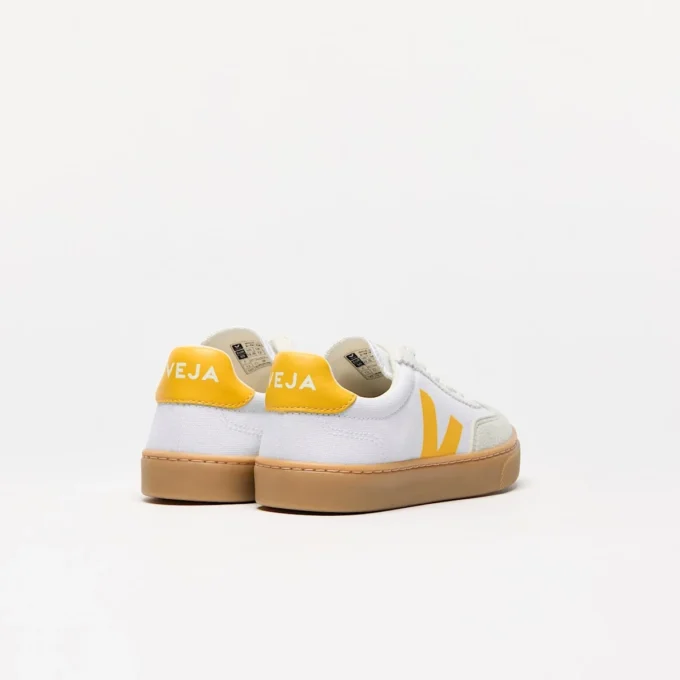 Volley Elastic Laces Canvas White Sunshine Natural