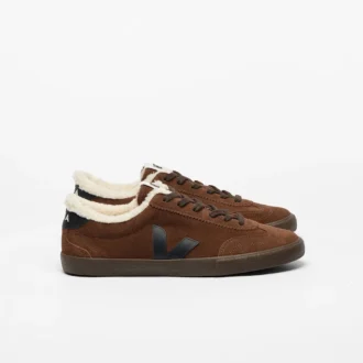 Volley Fured Suede Walnut Black Eagle