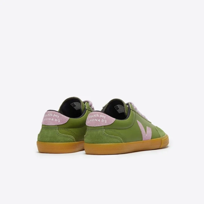 Volley Leather Veja X Make My Lemonade Kiwi Orchid