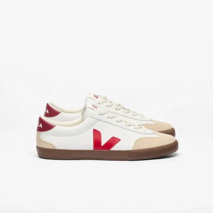 Volley Leather White Pekin Bark