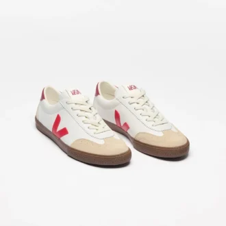 Volley Leather White Pekin Bark
