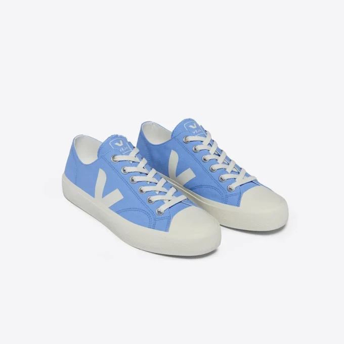 Wata Ii Low Canvas Aqua Pierre